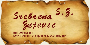 Srebrena Žujević vizit kartica